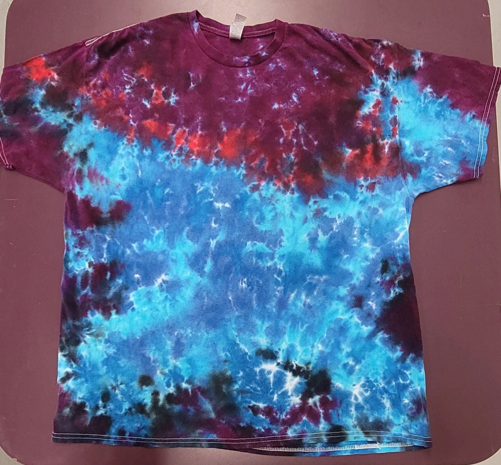 Tie Dye T-shirt by Bigg Bonez, NWT's Hippie Gildan 2X BOHO