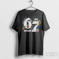 Premium Six Seven 6 7 Floral Gen Z Humor