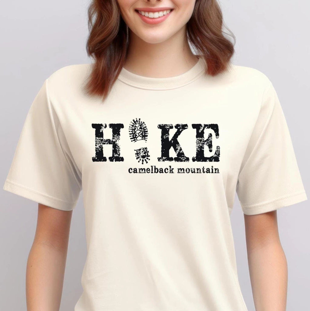 Mountain Hiking Minimal Skyline Design Shirt Travel Gift Trip Souvenir Tee