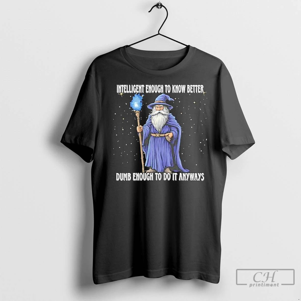 Classic Wizard Intelligent To Know Better Dumb Enough To Do It Anyway Ornaments