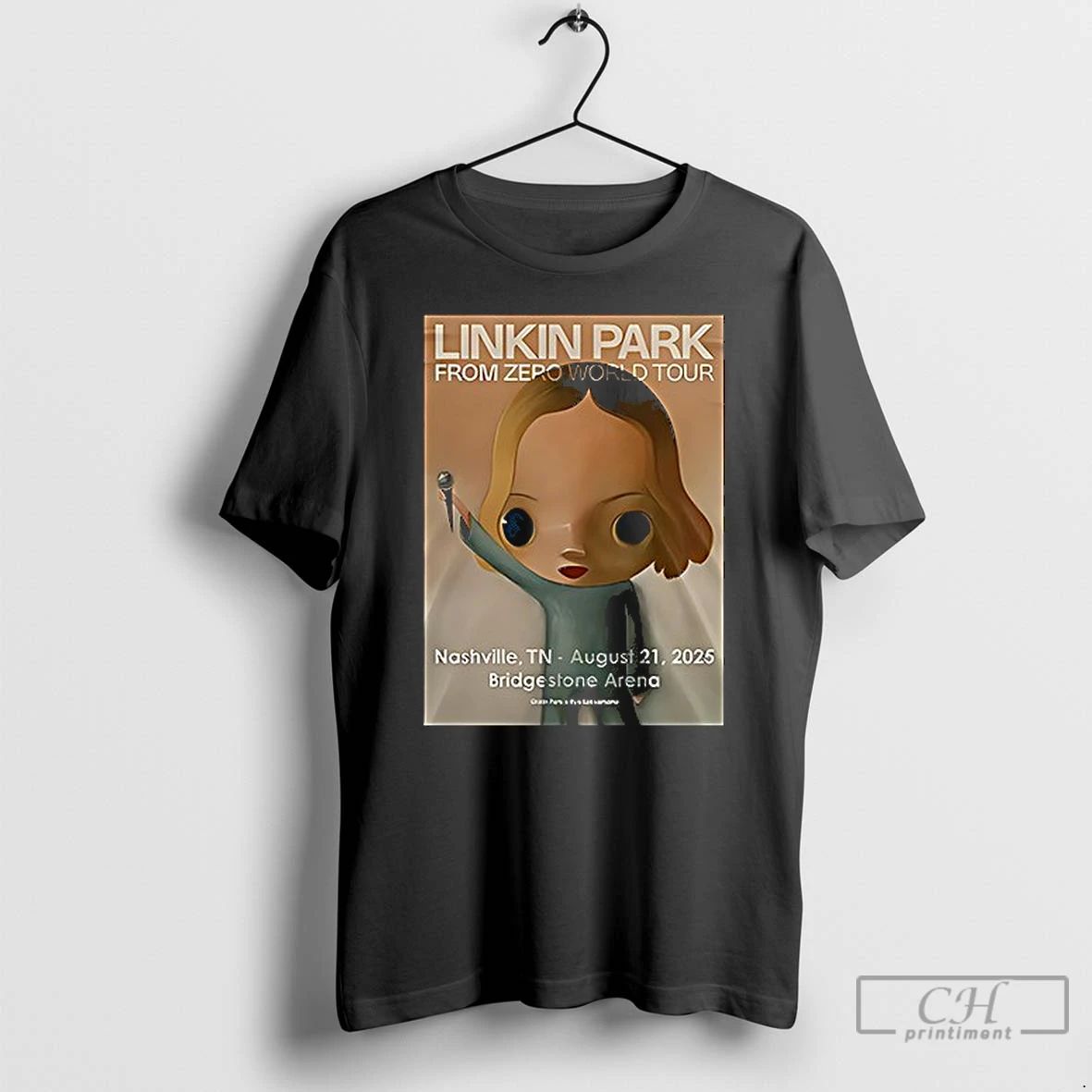 Classic Linkin Park X Nashville From Zero World Tour 2025 T Shirts