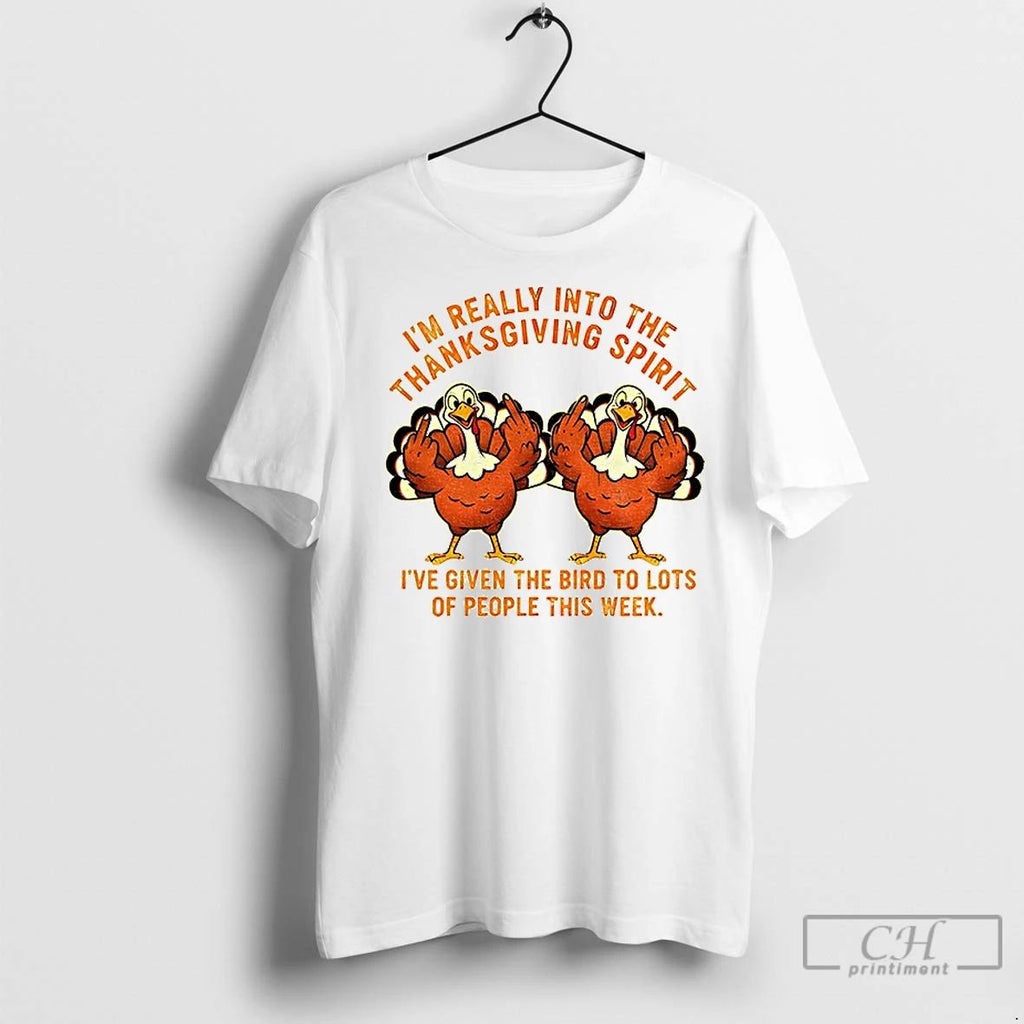 Classic Turkey Im Really Into The Thanksgiving Spirit Ive Given The Bird