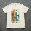 Summer Time Beach Retro Surf Comfort Tee