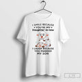 Classic Sheep I Smile Because Youre My Daughter In Law I Laugh T Shirts