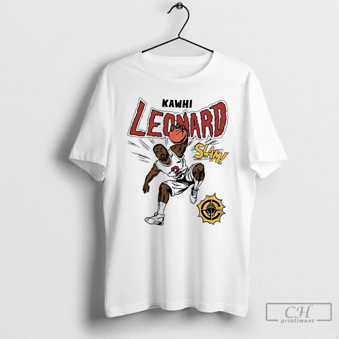 Classic Kawhi Leonard La Clippers Comic Book Graphic T Shirts