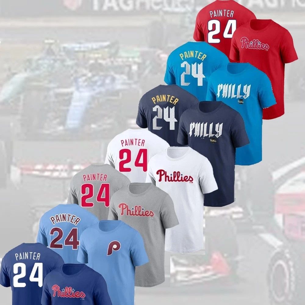 🔥NEW - Andrew Painter #24 Philadelphia Philli Baseball Name & Number For Fans