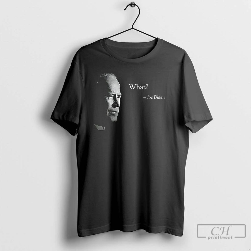 Classic Joe Biden I Wonder What Other Stuff They Dra Satirical T Shirts