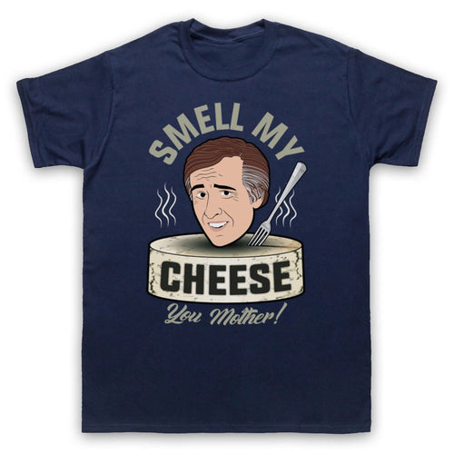 ALAN PARTRIDGE SMELL MY CHEESE YOU MOTHER COOGAN TV MENS & WOMENS T-SHIRT