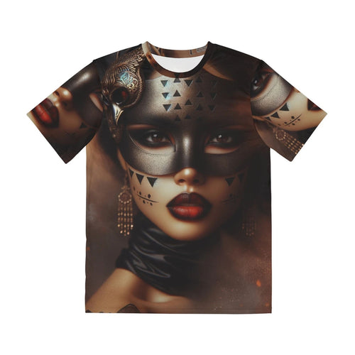 All Over Print T Shirt Fantasy Woman Masked Portrait Artwork