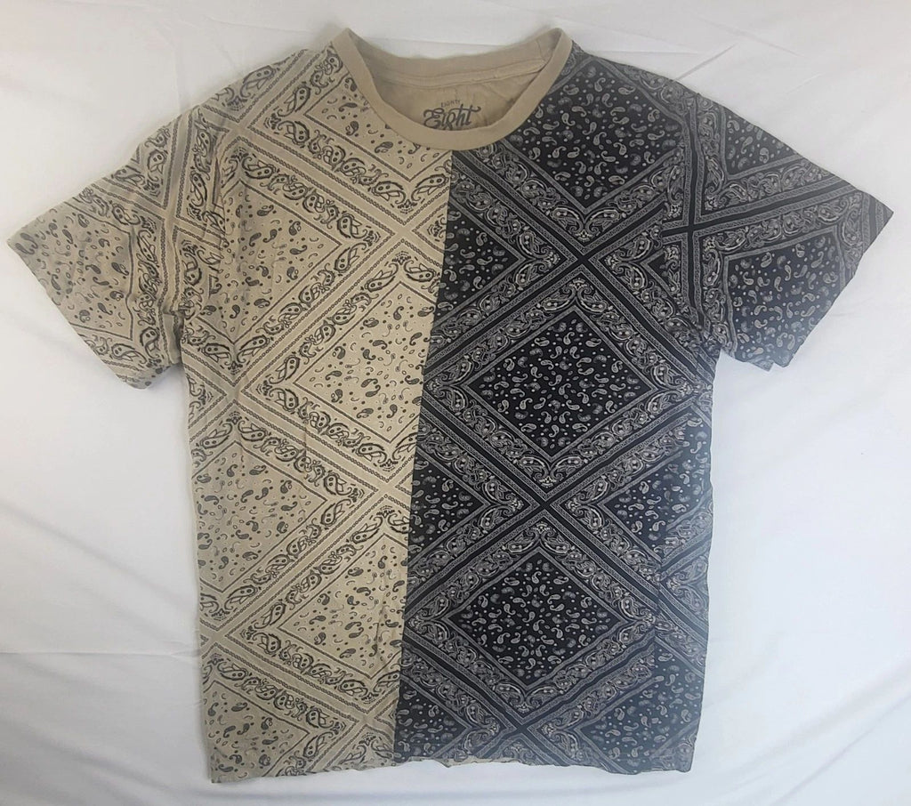 Eighty Eight Brand Bandana 2 Color T-Shirt Graphic Print Short Sleeve Mens XL