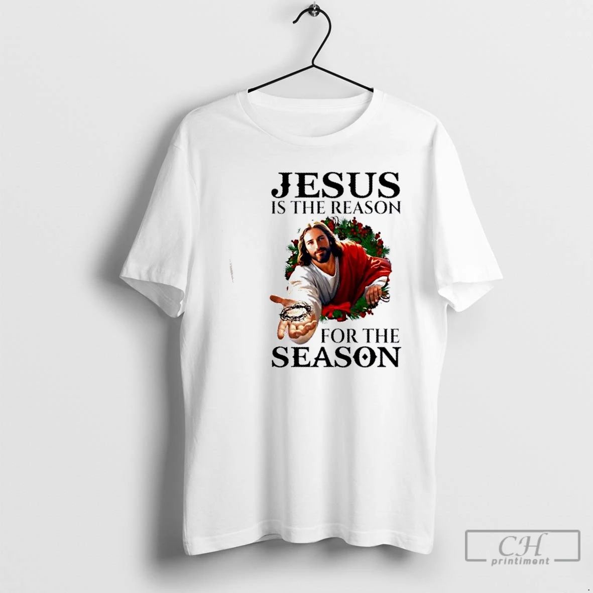 Premium Jesus Is The Reason For The Season Christmas T Shirts
