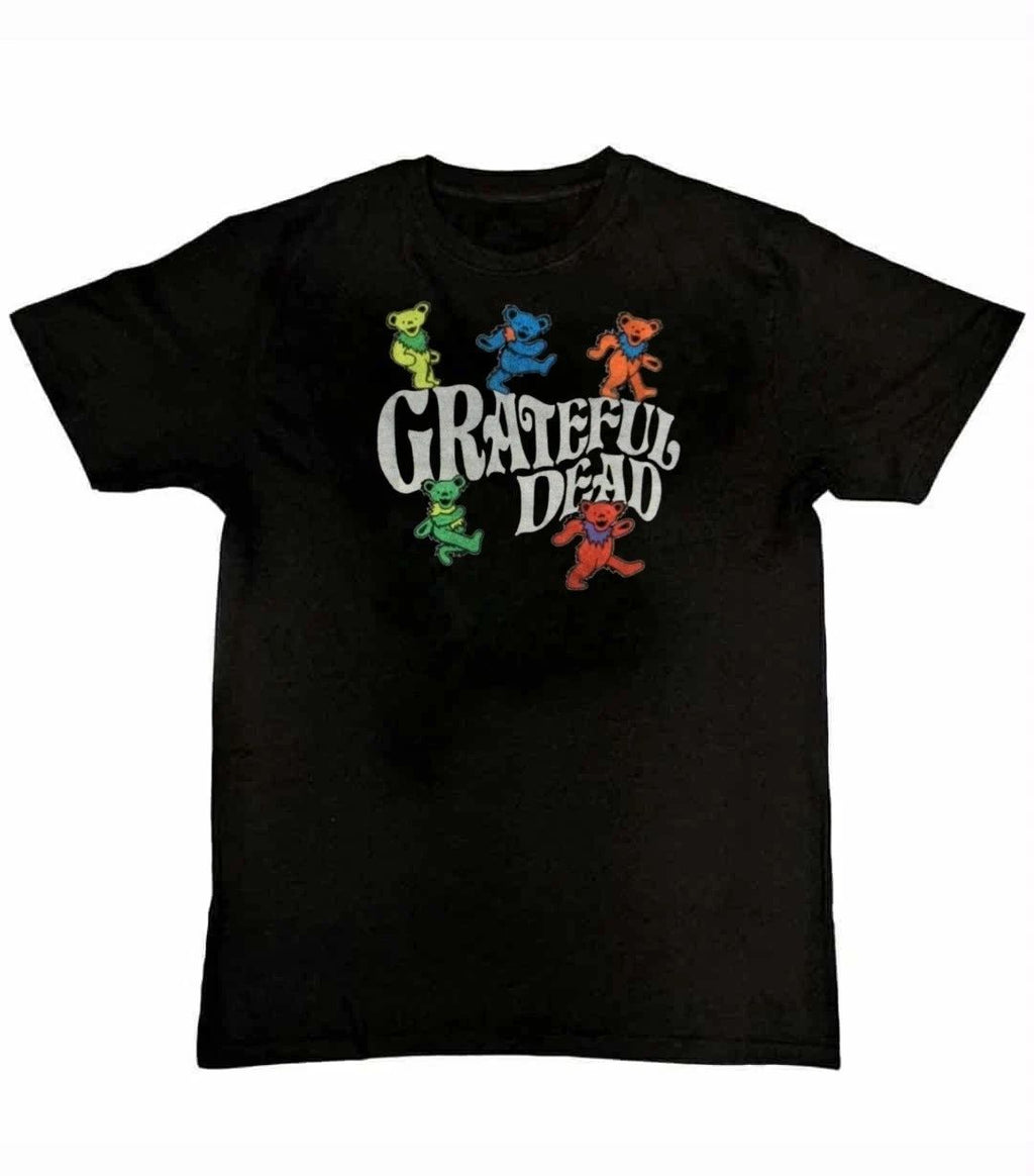 Grateful Dead Dancing Bears Classic Rock Unisex T-Shirt S M L XL 2 3 4 XL