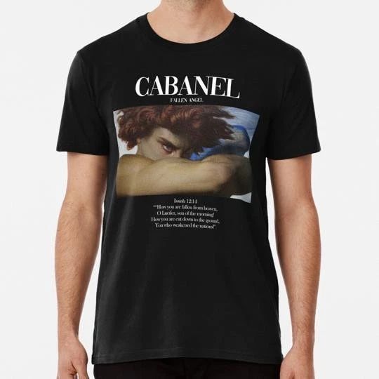 Renaissance Art Alexandre Cabanel Fallen Angel Aesthetic Streetwear T-Shirt