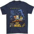 Cat Wars Funny Sci-Fi Mens T-Shirt 100% Cotton