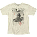 Janis Joplin Peace Mens T Shirt Music Classic Concert Rock Band Tee New Natural