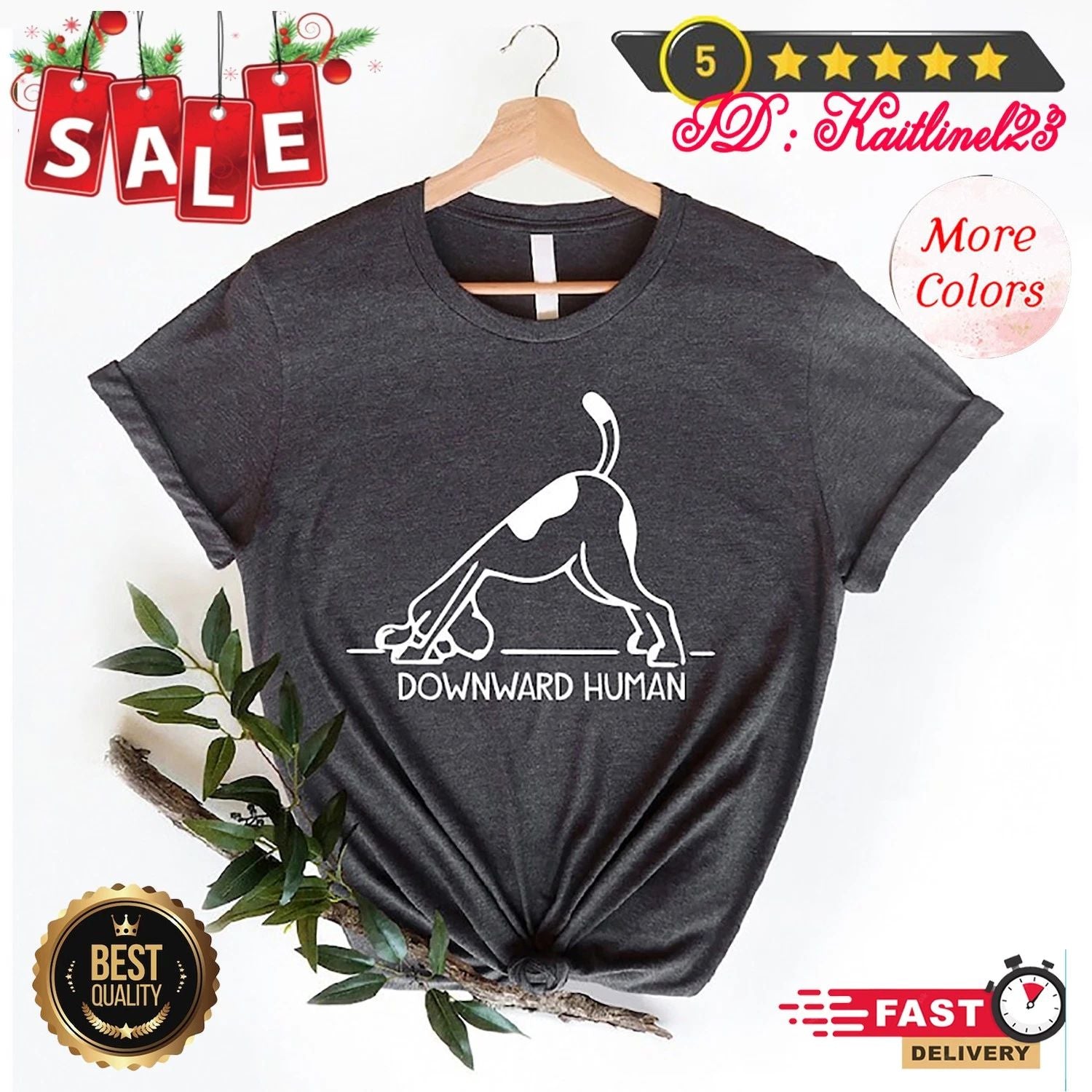 Yoga Shirt, Dog Yoga Shirt, Yoga Lover Shirt, Dog Lover Shirt, Funny Yoga Gif...