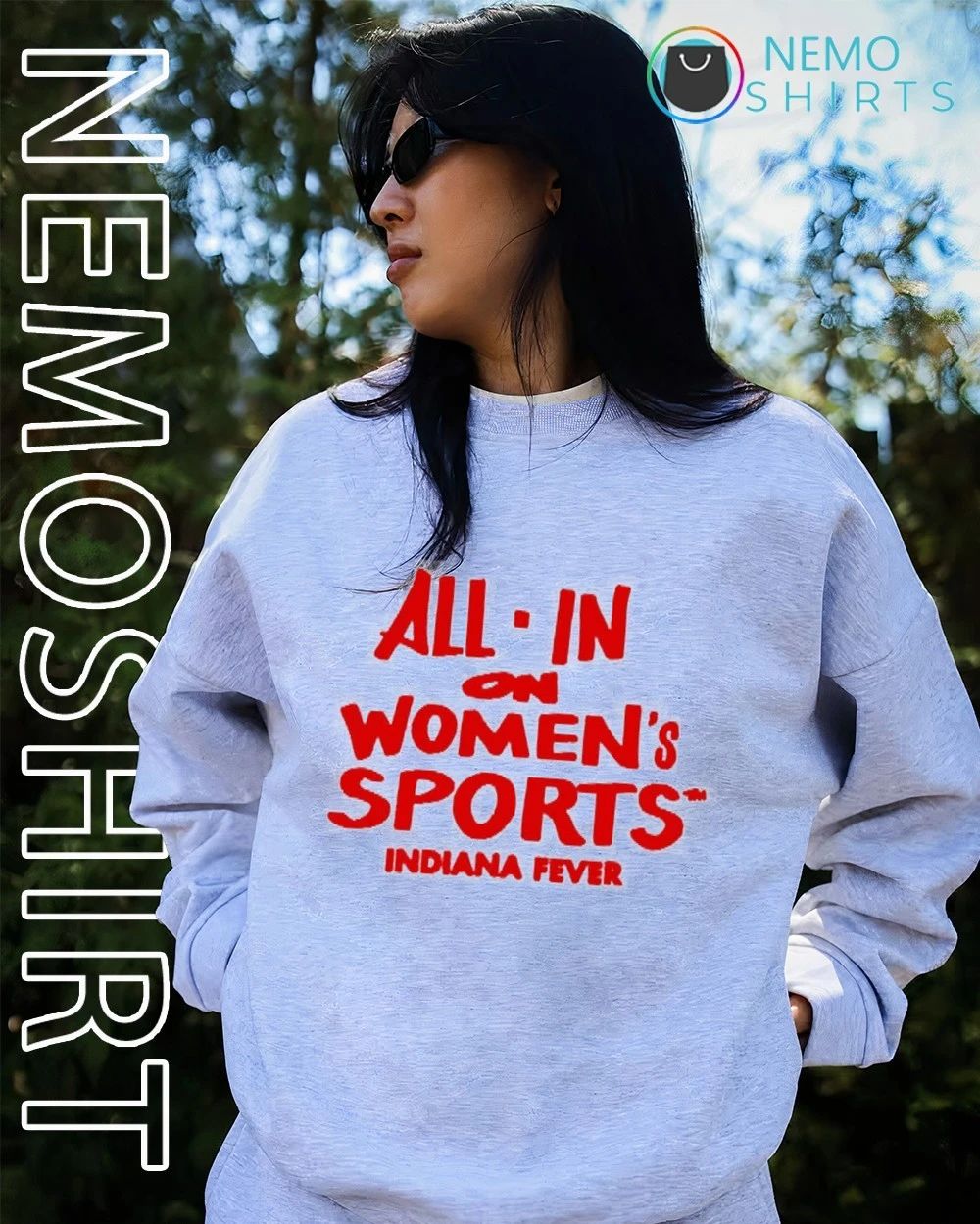 Indiana Fever All-in On Women’s Sports shirt