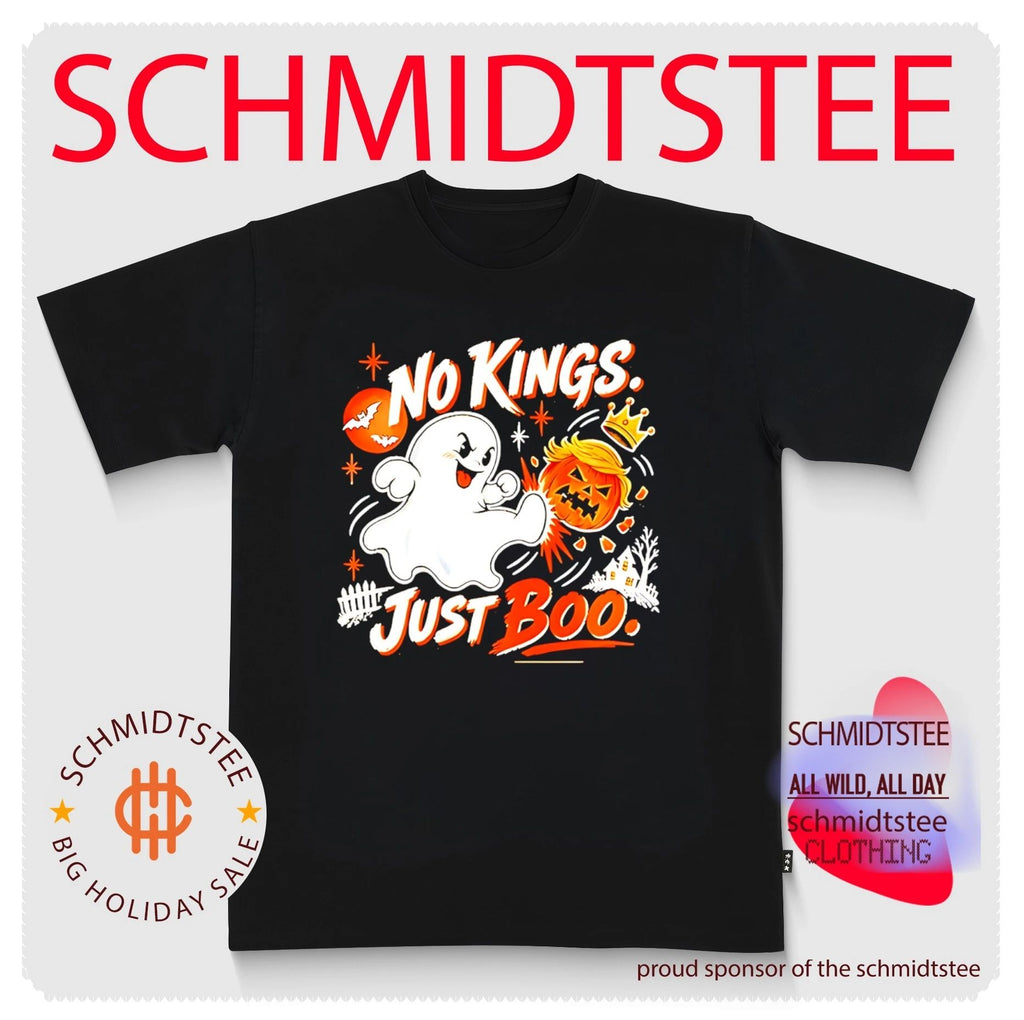No Kings Just Boo Donald Trump Halloween Ghost shirt