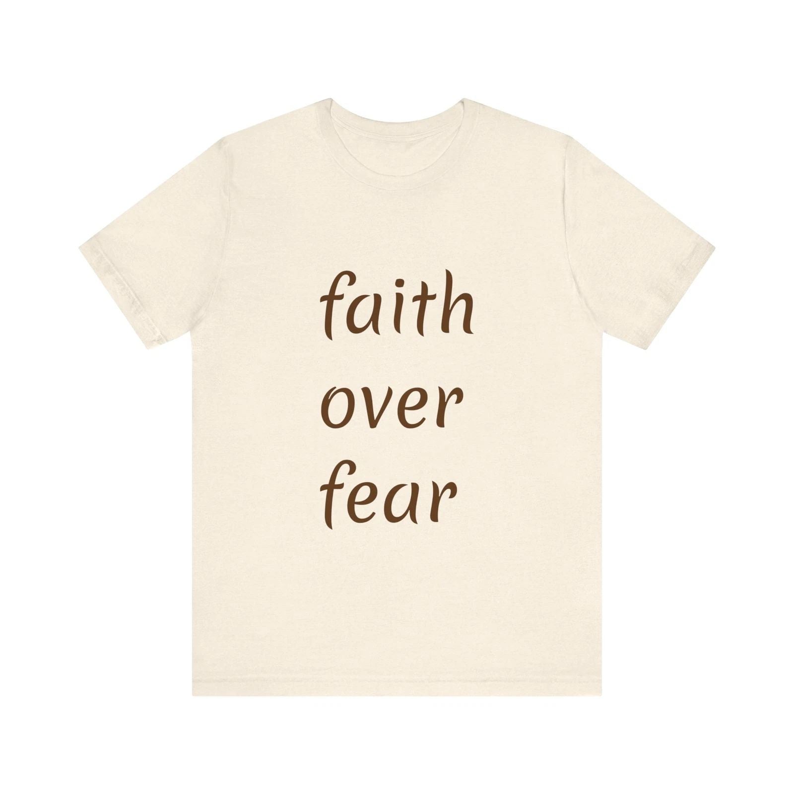 faith over fear, religious shirt, motivational, inspirational shirt, summer tee