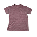 Active “Since 89” Embroidered Tee Red & White Textured Streetwear Small