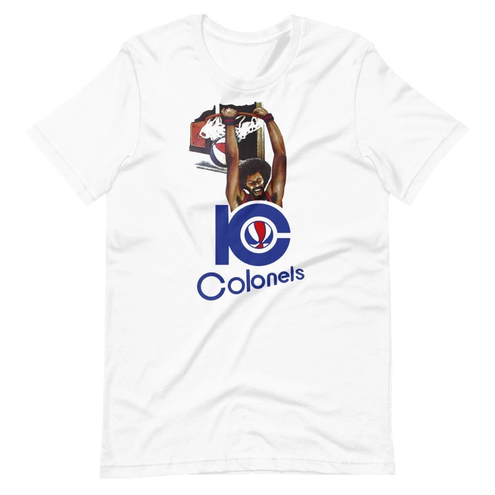 KENTUCKY COLONELS ABA Basketball Vintage 70s Style Tee Short-Sleeve T-Shirt