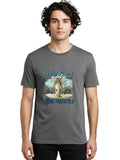 Wild-Beach-Surf-Freestyle Mens Graphic Tee,100% Cotton,Casual Summer Wear