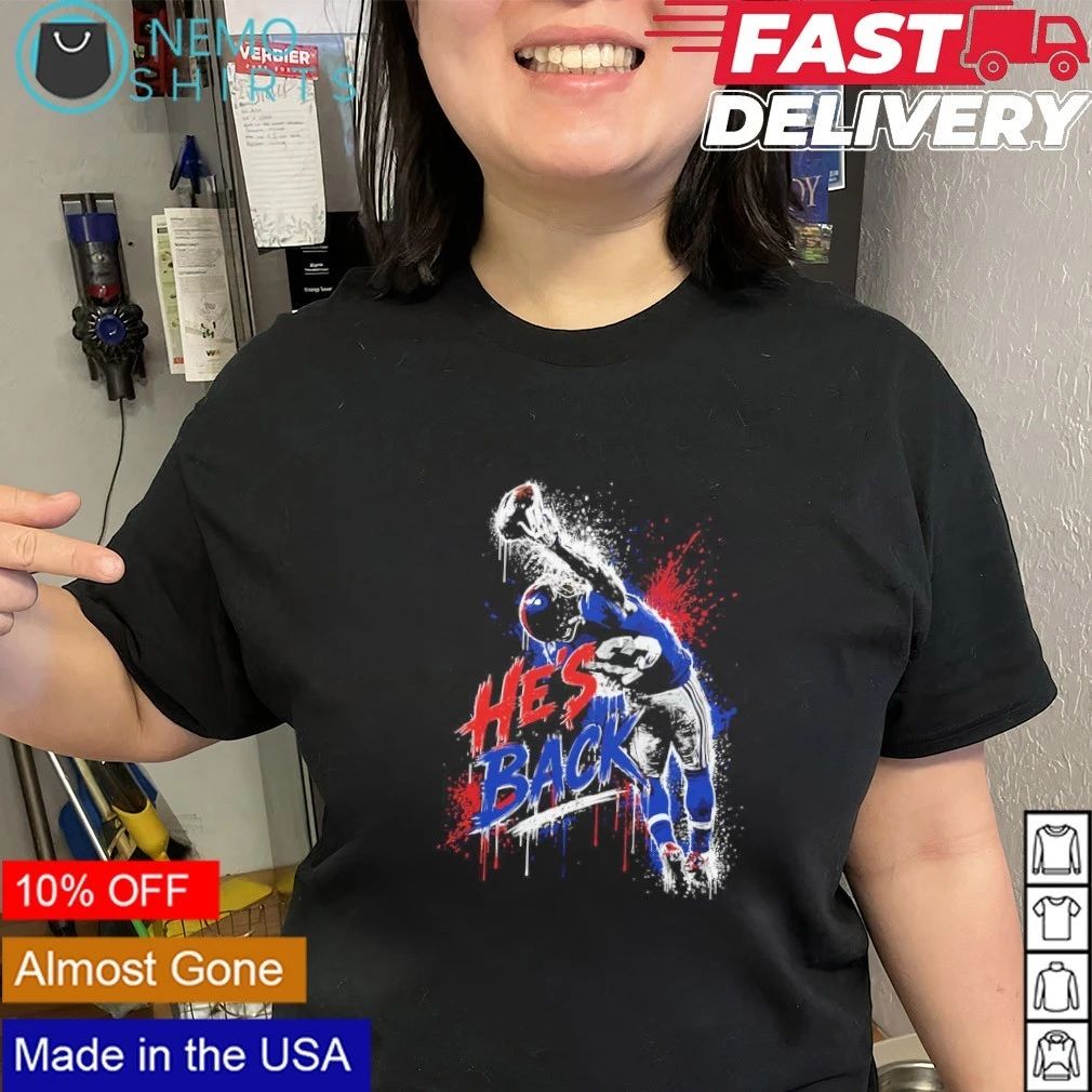 Marshall Green He’s Back New York Giants shirt