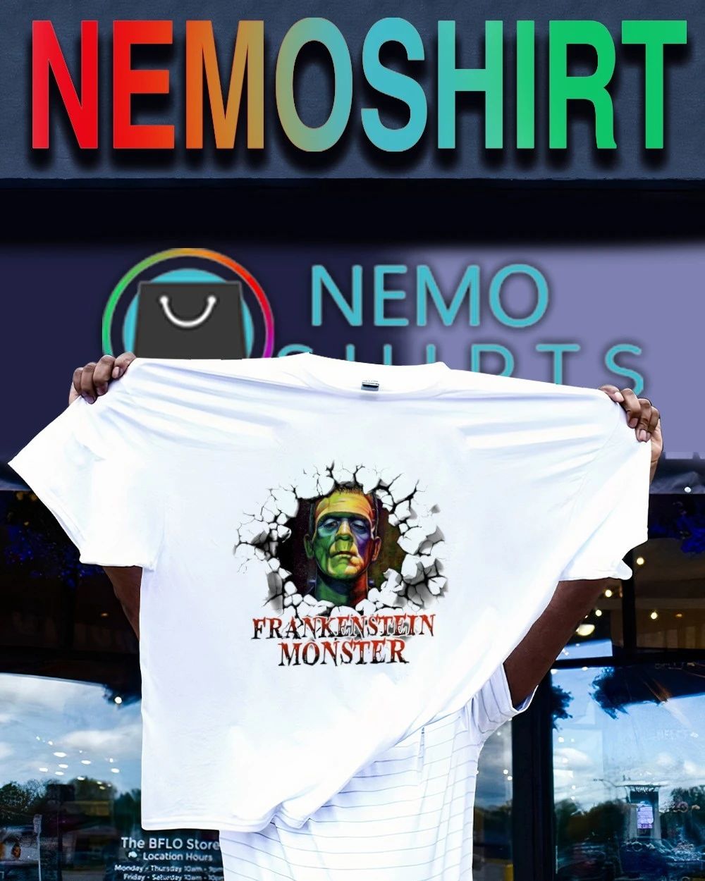 Frankenstein Monster Horror Classic Movie Halloween shirt