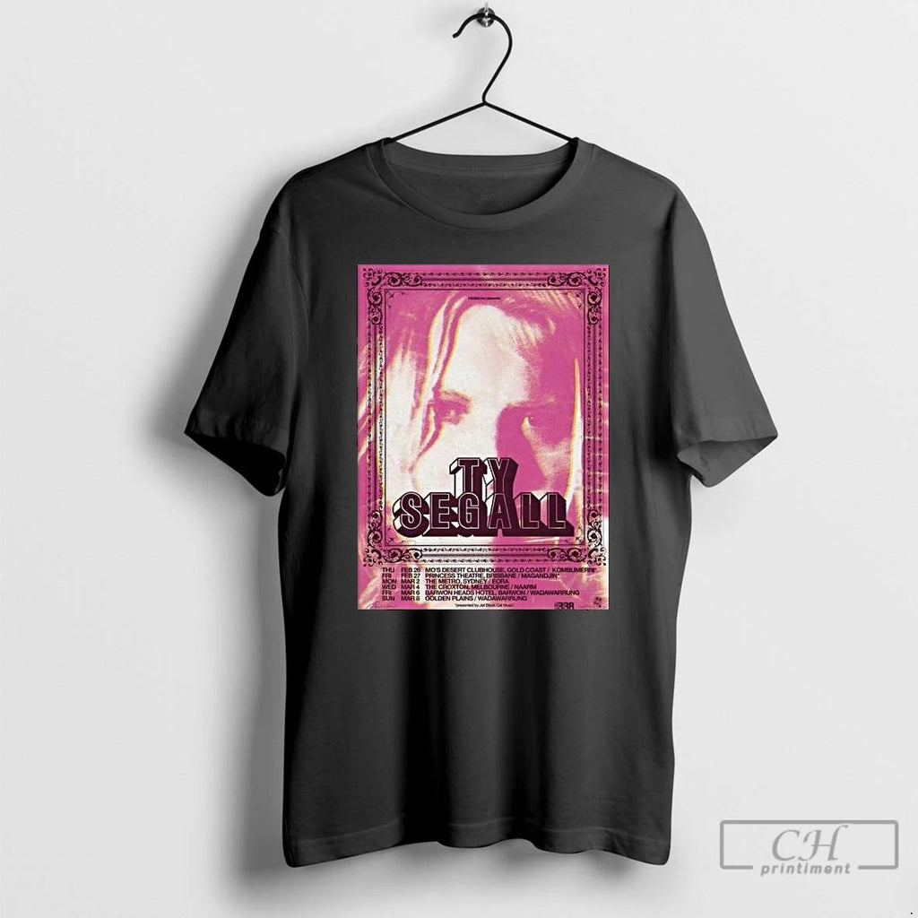 Classic Ty Segall Australia 2026 Shows Long Sleve T Shirts