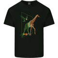 A SCI-FI Giraffe Eagle & Fox Mens Cotton T-Shirt Tee Top