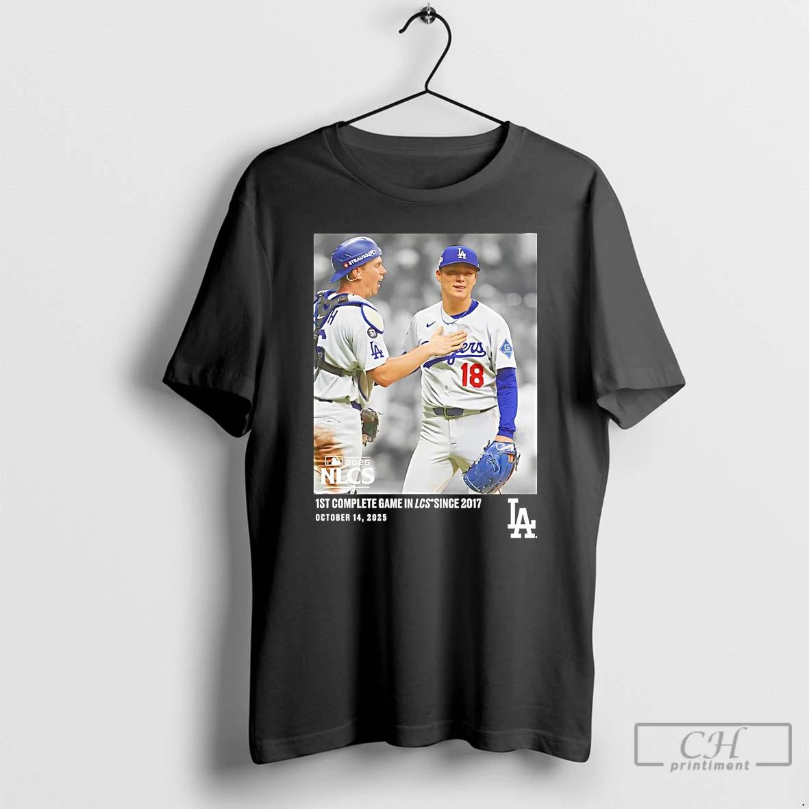 Classic Yoshinobu Yamamoto 1st Complete Game In Lcs Since 2017 T Shirts