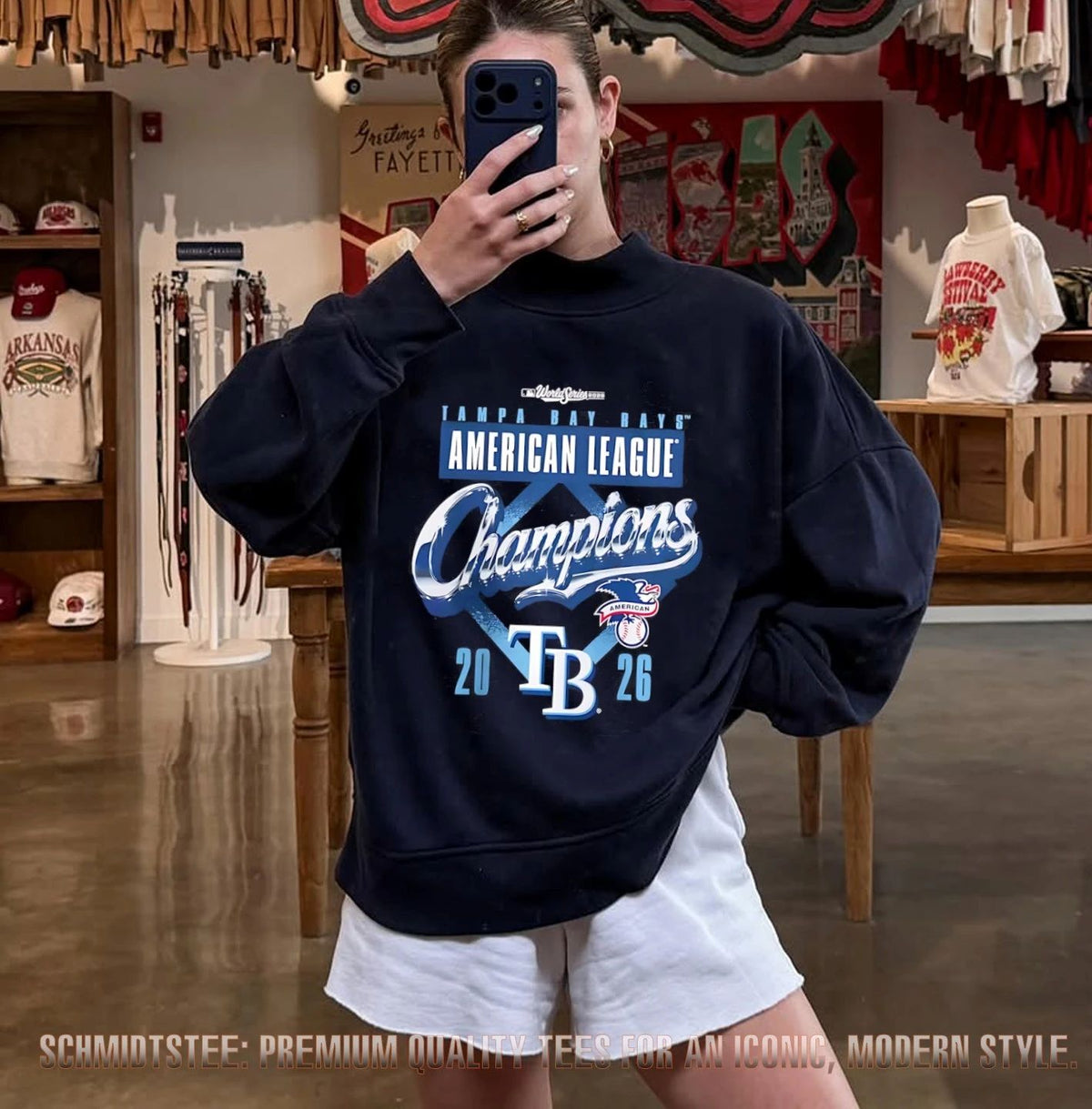 Tampa Bay Rays 2026 American League Champions Locker Room shirt