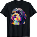 Havanese Lovers Pop Art Havanese Dog T-Shirt