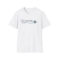 Custom Travel Tee, Personalized Location T Shirt with Custom Destination, Light