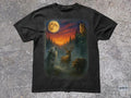 Wildlife Vintage Comfort Tee Shirt Nature Animal Retro Style Soft Cotton