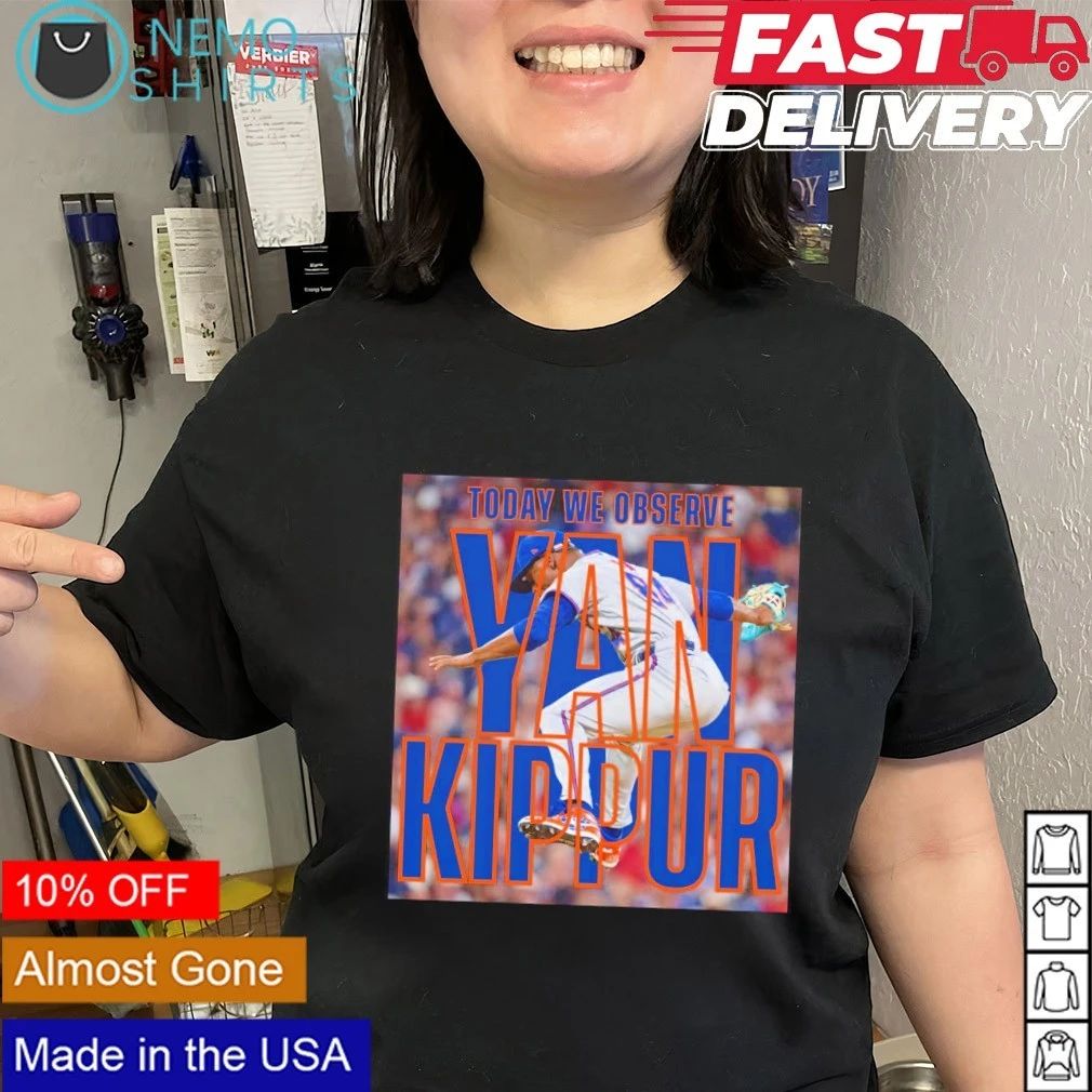 Yan Kippur Today We Observe New York Mets Baseball shirt