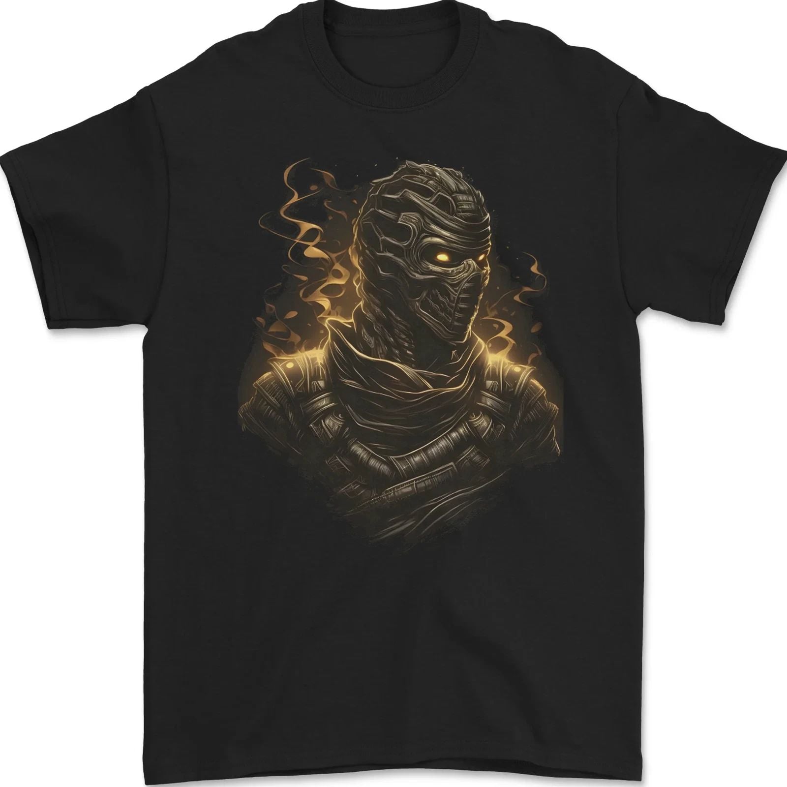 Mummy From Hell Demon Skull SCI-FI Mens T-Shirt 100% Cotton