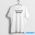 Tonatiuh Wearing I Was Part Of The 840000 Tshirts Sweater