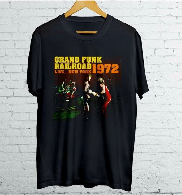 Top Rare Grand Funk Railroad Vintage Rock Band B Comfort TShirt