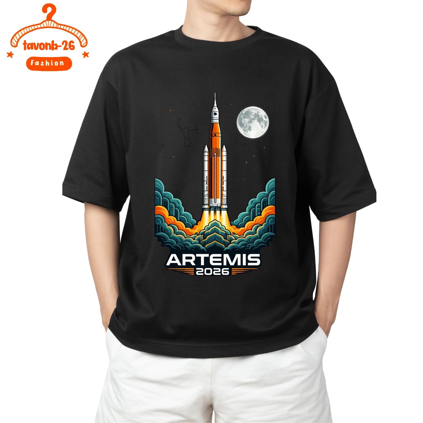 Artemis II 2026 Rocket Launch Mission to The Moon Artemis 2 T-Shirt