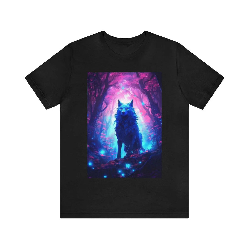 Fantasy wolf tee shirt - artist