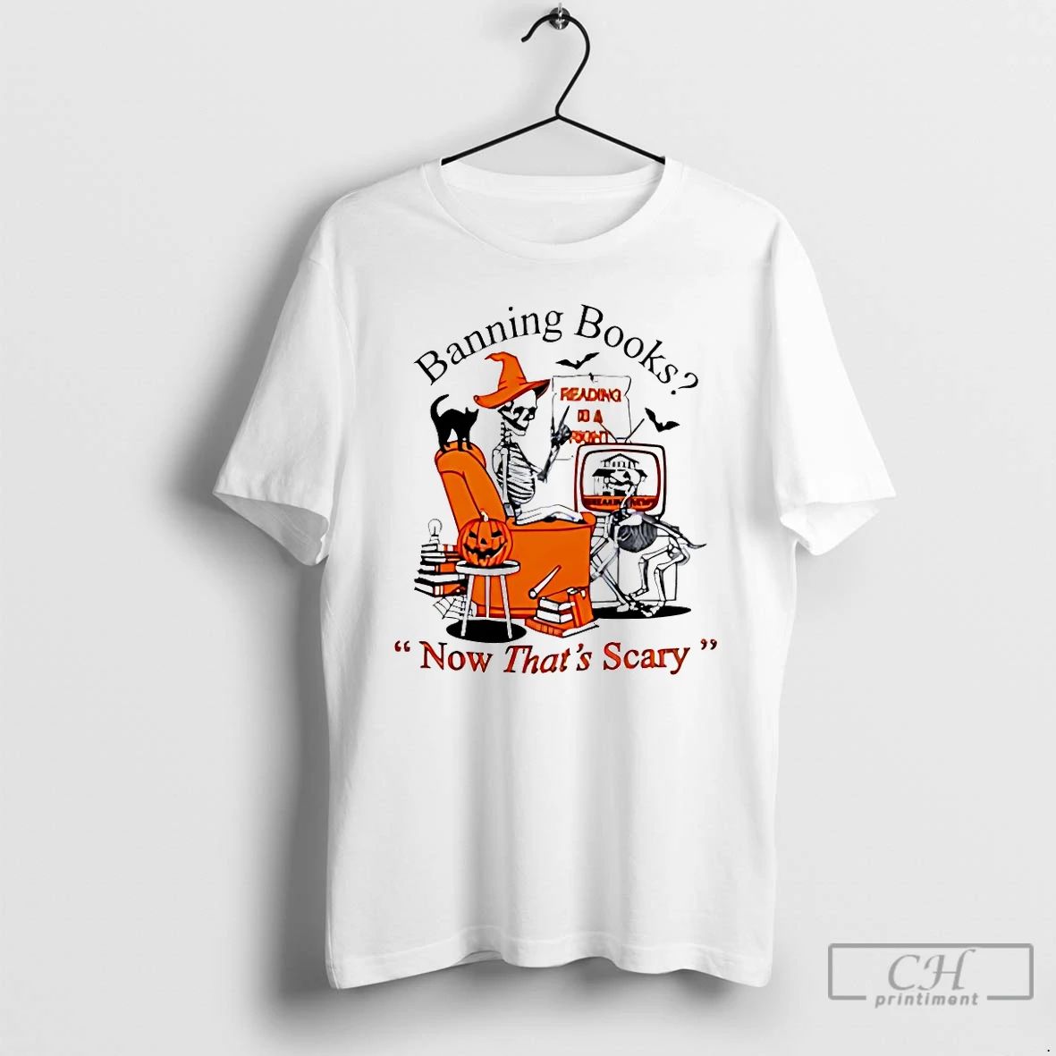 Classic Banning Books Now Thats Scary Halloween T Shirts