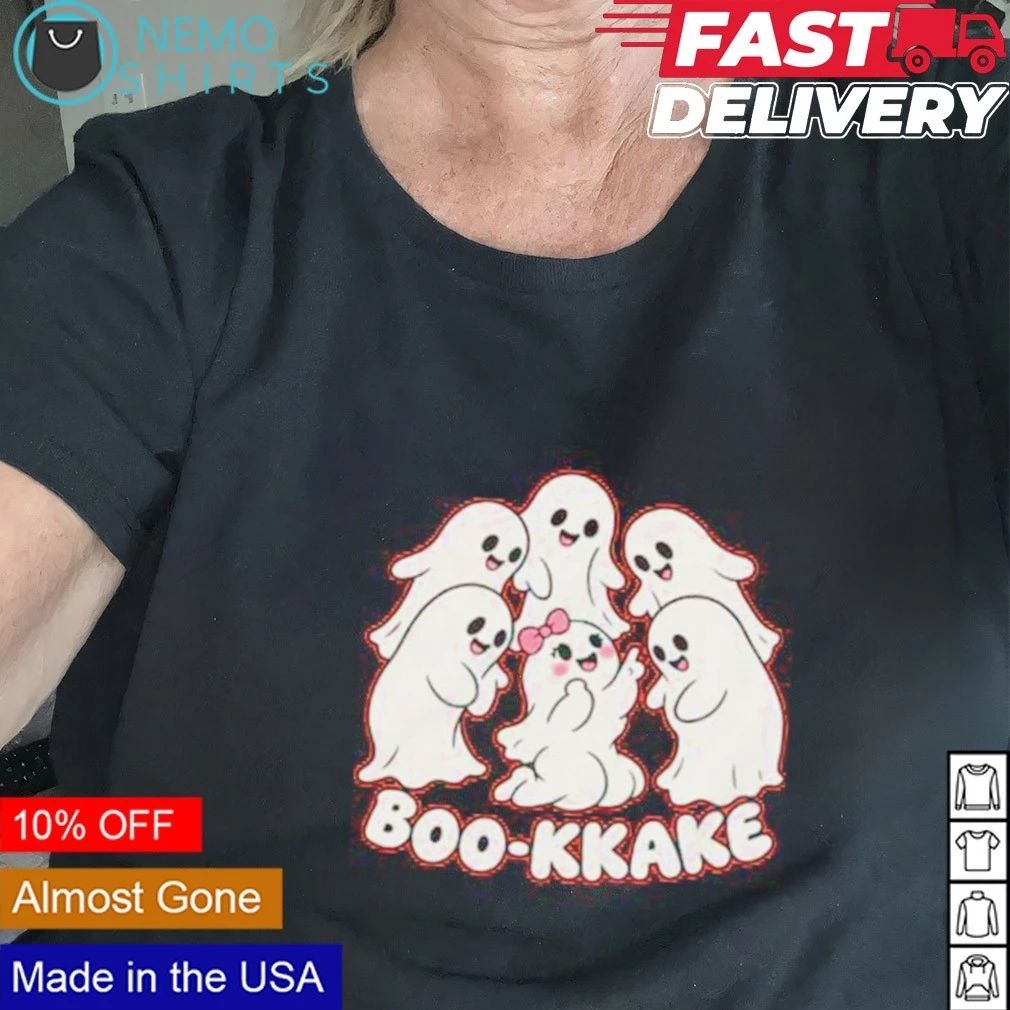 Boo-kkake Ghost Halloween spooky ghosts shirt