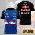 Personalized RedBull1 Formula F1 Racing Team 2026 3D Apparel Unisex T-Shirt