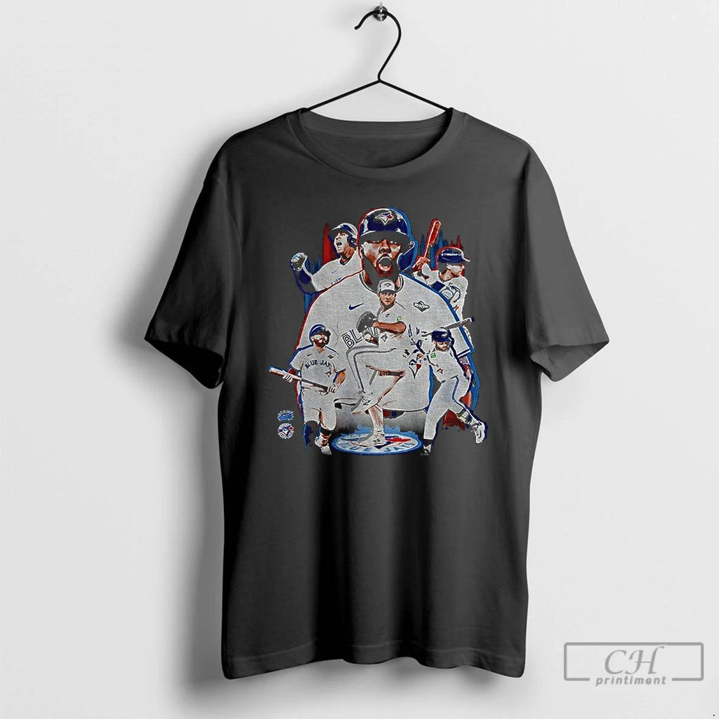 Premium Toronto Blue Jays All Team Mlb Baseball Players 2025 Graphic Vintage T Shirts