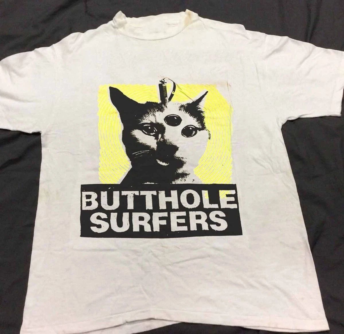 Merry Christmas 1990 Butthole Surfers Reprint  All Size Shirt U18.10