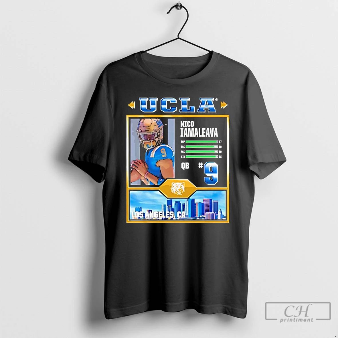 Classic Nico Iamaleava Video Game Ucla Bruins T Shirts