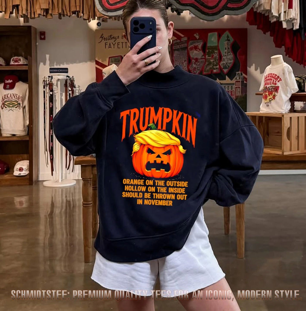 Trumpkin Orange on the Outside Hollow on the Inside Should Be Thrown out in November shirt