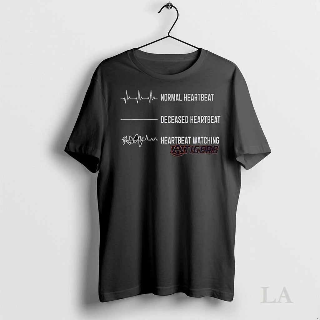 Original Auburn Tigers Normal Heartbeat Deceased Heartbeat Heartbeat Watching