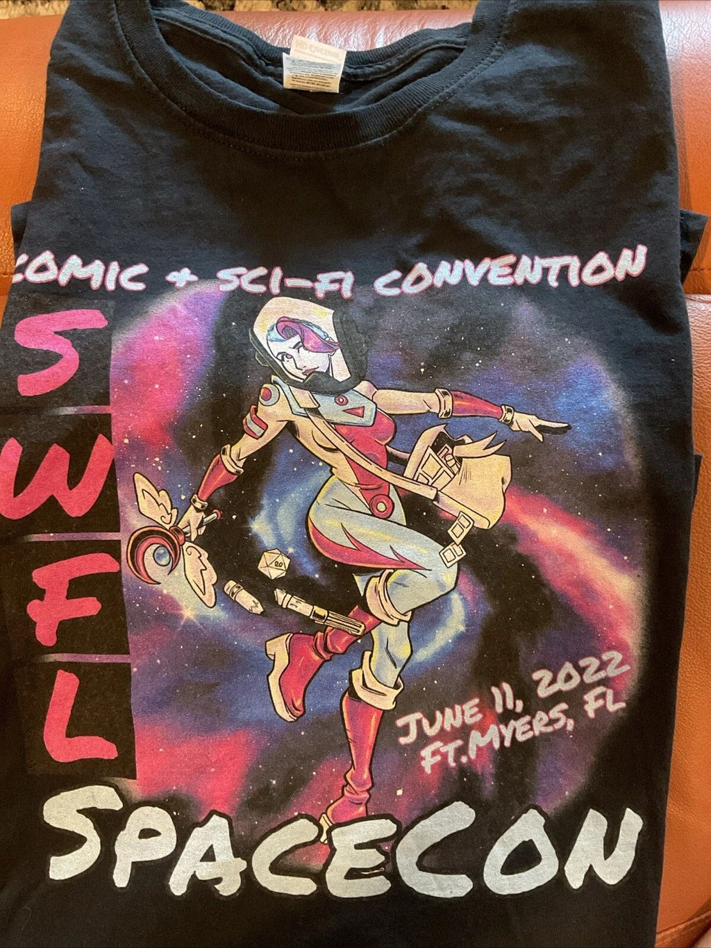 Cómic Sci Fi Space Con Convention 2022 Y Shirt Fruit Of Loom L